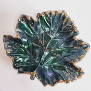 Leaf trinket dish